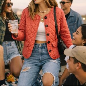 Croft & Borrow Quilted Jacket